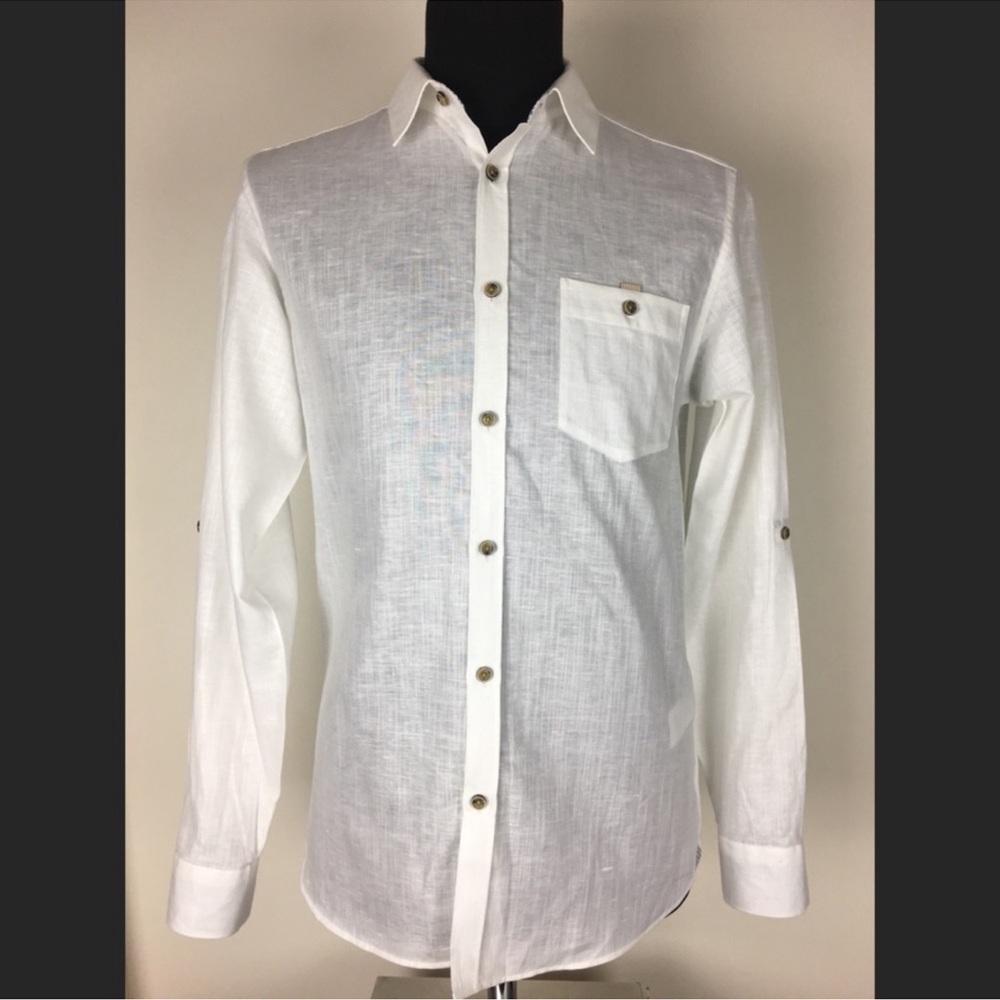 Ted Baker linen button down shirt. Size XXXL